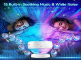 Starry Sky Lamp - 300 Lighting Settings - Northern Light - 15 White Noise Bluetooth V1259-DP01-BO-613