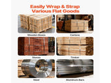 Banding Strapping Kit, Heavy Duty A3 Steel Banding Sealer Tool with Adjustable Width, Manual Metal V952-GDSDKZGJ1JTBB8XI3001V0