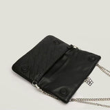 Chic Quilted Leather Crossbody Bag with Chain Strap & Tassel Detail V888-ELOSUNG29124