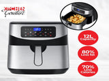 Kitchen Couture Digital 12L Air Fryer - Silver ABM-10001717