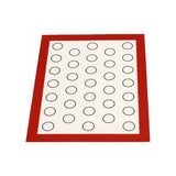 Silicone Baking Mat 3 pcs Set Reusable Non-Stick Baking Sheet Pastry Kneading Dough Oven Mat For V1188-MS-227-0835
