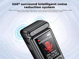 Voice Recorder - Dictaphone - Rechargeable - Portable - Clear Sound - Meetings, Interviews - 64 GB V1188-MS-313-0818