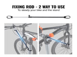 Bike Repair Stand, 80 lbs Heavy-duty Steel Bicycle Repair Stand, Adjustable Height Bike Maintenance V952-ZXCWXZJGZLDSC784IV0