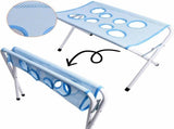 Foldable Pet Grooming Hammock with Leg Holes, Anti-Scratch Mesh Bathing Station for Cats and Small V1107-CS-CWMRTL