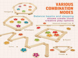 Kids Balance Beam Stepping Stones Gymnastics Children Balance Board 6 PCS V952-ETPHMMZGM6B6L7L2DV0