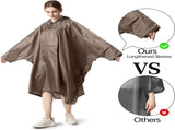 Reusable Waterproof Rain Poncho V1237-ZY-908-216