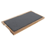 Wood Serving Platter Black 1 Set V1366-AZ2-W-21524