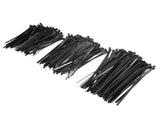 300PCS Cable Ties Multi Size Long Zip Ties for Home Office Garden Fastener SuppliesBlack V1294-YM0718-3117200193711