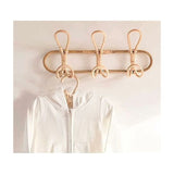 Rattan Wall Hooks Wall Coat Rack Wall Hook For Kids Clothes Hats And Clothing V1188-MS-227-0169