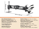 Multi-Directional Microscope with Spring Bracket, 7X-45X Magnification Microscope, Micro V952-WXQJTZHXD000Y8NAOV9