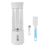Portable Blender USB Rechargeable One Click Operating 6 Blades 500ml Mini Blender Juicer Cup for V1294-YM0901-3113250043511