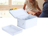 Multifunctional 2-Layer Family Medicine Box Case Storage Organizer for Household Emergency Use V1294-YM0901-3117200025011