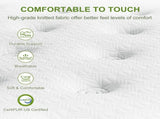 BedStory Double 30cm Hybrid Mattress Cooling Gel Memory Foam 5 Zone Pocket Spring Bed Temperature XFGH-MA-D-PC-30-D-WH