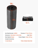 VEVOR 2 Rolls Rubber Mulch Roll for Landscaping 96 x 22in Rubber Mulch Mat V952-XJJFGW96INCHLOAYCV0