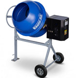 BAUMR-AG 200L Heavy-Duty Petrol Concrete Cement Mixer, 3hp 105cc Engine V219-TOLCCMBM20PA