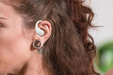 Wireless Bluetooth 5.4 Headphone Over Ear Bud IPX5 Waterproof Earphone for Sport Running - White V1263-JX-6260-3