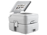 Portable Toilet for Camping, Porta Potty with Carry Bag, 5.3 Gal Waste Tank & 3.2 Gal Flush Tank, V952-DCX53GAL32GALWN45V0