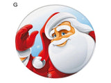 Xmas Doormat Non-slip Santa Carpet-G 80cm V1263-JX-756