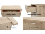 Artiss 5 Chest of Drawers - MAXI Pine FURNI-N-MAXI-CDR02-WD-AB