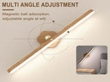 Wall Lights for Bedroom Battery Operated Wall Sconce Lamp Vanity Light Magnetic Wooden Wireless V1189-LWWAL-20260401-05300