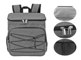 Camping Insulated Backpack Cooler Backpackck Thermal Cooler Bag with Cup Holders for Fruits Drinks V1294-YM0703-3117230077011
