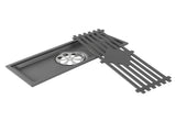 Floor Drain Stainless Steel Rectangle Corrosion Resistance Shower Grate for Kitchen Balcony Hotel V1294-YM0512-3112220078112