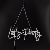 Party Neon Sign USB Powered Highly Transparent Acrylic Backsheet LED Neon Light Wall Sign for V1294-YM0706-3119230136611