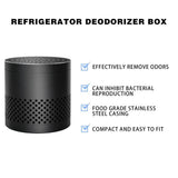 Refrigerator Deodorizer, Long-Lasting Fridge Odor Eliminator, Reusable Mini Air Purifier for Fridge V1370-AZ4-24901