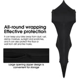 Outdoor Storage Bike Cover All Around Wrapping Bike Clothing Cover for 24Inch 26Inch 27.5inch 700C V1369-AZ3-W-11616