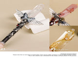 Handmade Crystal Wand, Natural Raw Gemstone Scepter, Magic Healing Wand White Crystal V1178-0400-MFBBS