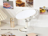 Back to School Chmadoxn Magnifying Makeup Mirror Double Sided Tabletop Mirror with 3 Magnification, V1189-WXFWAL-20260326-02963
