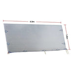 4.9m Caravan Privacy Screen Side Sunscreen Sun Shade for 17' Roll Out Awning V63-823561