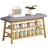 Shoe Stool Storage Rack Cabinet Multifunctional Space Saving V63-840781