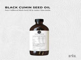 Orku 500ml Pure Black Seed Oil Cold Pressed 100% Ethiopian Nigella Sativa Cumin V238-SUPDZ-31790516437072