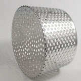 Plated Stainless Steel Floor Drain Cover, and -Resistant for Garage, Courtyard, and Outdoor Use V1369-AZ3-W-12206