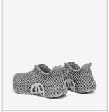 3d Printed Running Shoes Lightweight Running Shoes Breathable Sneakers Custom - Beige - Size V1106-W-SHOE2-52238-BEIG-8AU8EU39