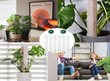 6 Pcs 24 Inch Plastic Moss Pole for Plants Monstera, Stackable for Indoor Work with Sphagnum Support V1259-DP01-A-2706