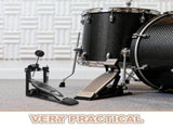 Bass Drum Foot Pedal Beater with Ergonomic Lightweight Design for Precise Drum Practice V1366-AZ2-W-18799