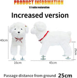 Pet Behavioral Support Doll Realistic Canine Companion Toy for Stress Relief, Made of TPE Silicone V1107-CS-GGAFWJ25