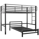 KINGSTON SLUMBER Single Loft Bed And Single Underbed, Multifunctional, Space Saving with Fixed V219-BEDSBBKSL7GA