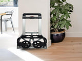 150KG Portable Cart Folding Dolly Push Truck Hand Collapsible Luggage Trolley V63-835541