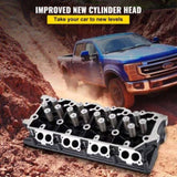 Replacement for 6.0L Cylinder Head 18MM Power Stroke Bare F-Series Cylinder Head 1843080C3 V952-1XFTQG3C3Z6049DA1V0