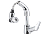 G1/2 Pull Out Bathroom Sink Faucet 360 Degree Rotatable Lift Type Hot and Cold Water Mixer Tap V1294-YM0901-3112200144811