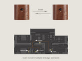 Indoor Motion Sensor Wall Double Head LED Rechargeable Night Sensing Corridor Passage V1294-YM0901-L6763CW