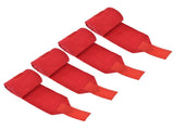 4Pcs Horse Leg Warp Self Adhesive Breathable Wear Resistant Animal Leg Bandage for Cows Horses Red V1294-YM0523-3111220079312