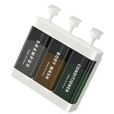 Soap Dispenser 3 Chamber Hand Press Soap Pump for Bathroom Kitchen Hotel Desktop Or Wall Hanging V1294-YM0901-3112250046211
