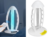 Portable LED Ultraviolet Ozone Cleaning Lamp for Home Bedroom Office Travel V1294-YM0901-3119200148611