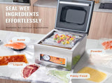 Chamber Vacuum Sealer, 260W Sealing Power, Vacuum Packing Machine for Wet Foods, Meats, Marinades V952-TSQSZKFKJTSYFHFEBV3