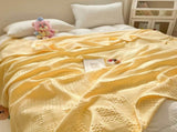 Soft Warm - Pure Cotton Lightweight Bedding Breathable & Big Size 200*230cm Cozy Cotton V1189-LWWAL-20260401-05703
