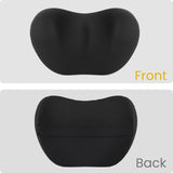 Blue Ergonomic Memory Foam Car Headrest & Lumbar Support Cushion Set - Driving Comfort Neck & Back V888-ELOSUNG27016
